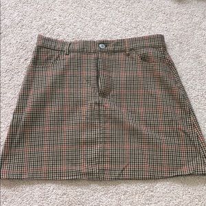 Plaid Brandy Melville Skirt